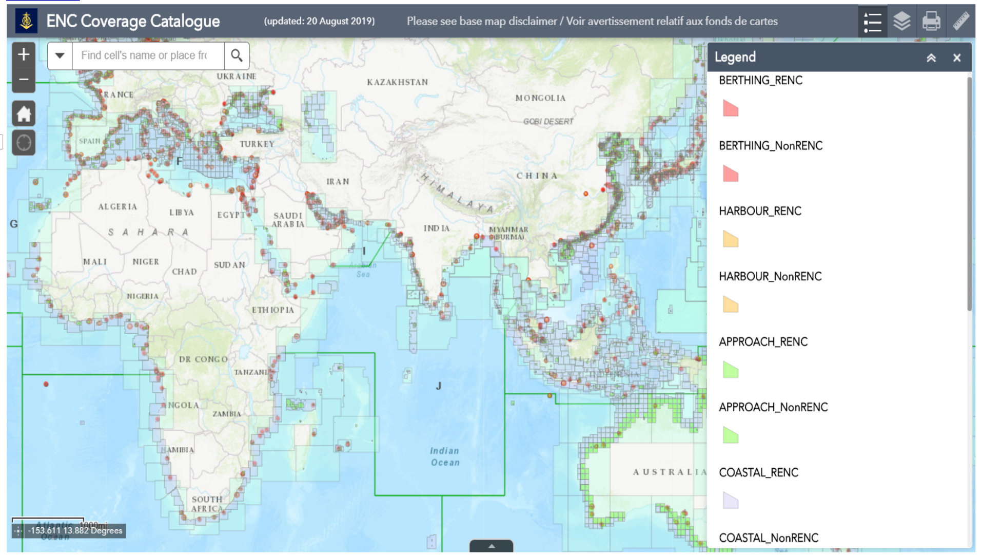 IHO Online Catalogues IHO